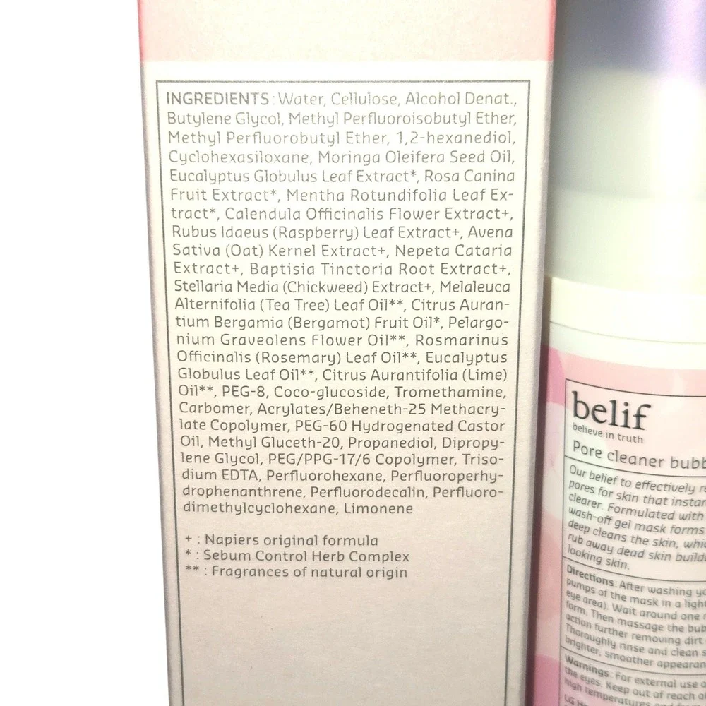 belif pore cleaner
